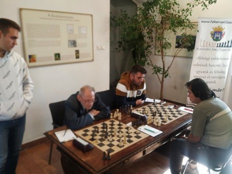 Sakk: csapataink csapatbajnoki mérlege a legutóbbi fordulóban: három vereség